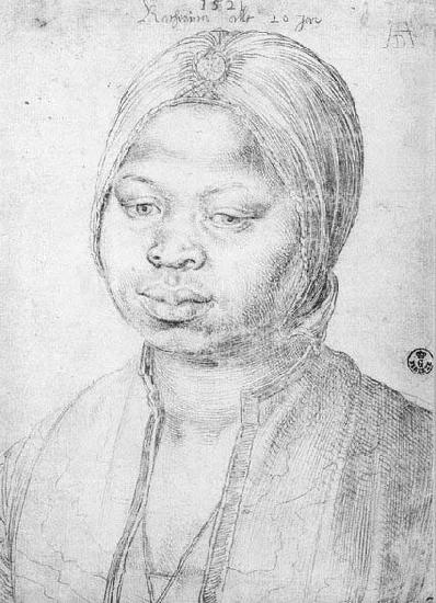 Albrecht Durer The Negress Katherina